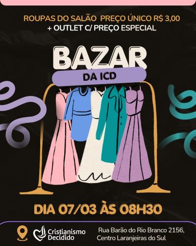LS: Igreja Cristianismo Decidido promove bazar